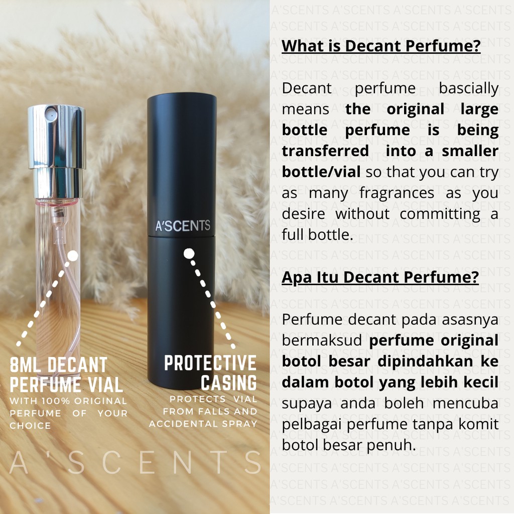 Stronger With You Intensely For Him Decant Perfume Travel Spray Shopee Singapore