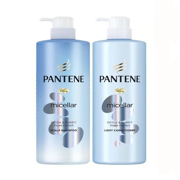 Pantene Micellar Detox Purify Shampoo Conditioner 300ml X 2 Exp 22 Shopee Singapore