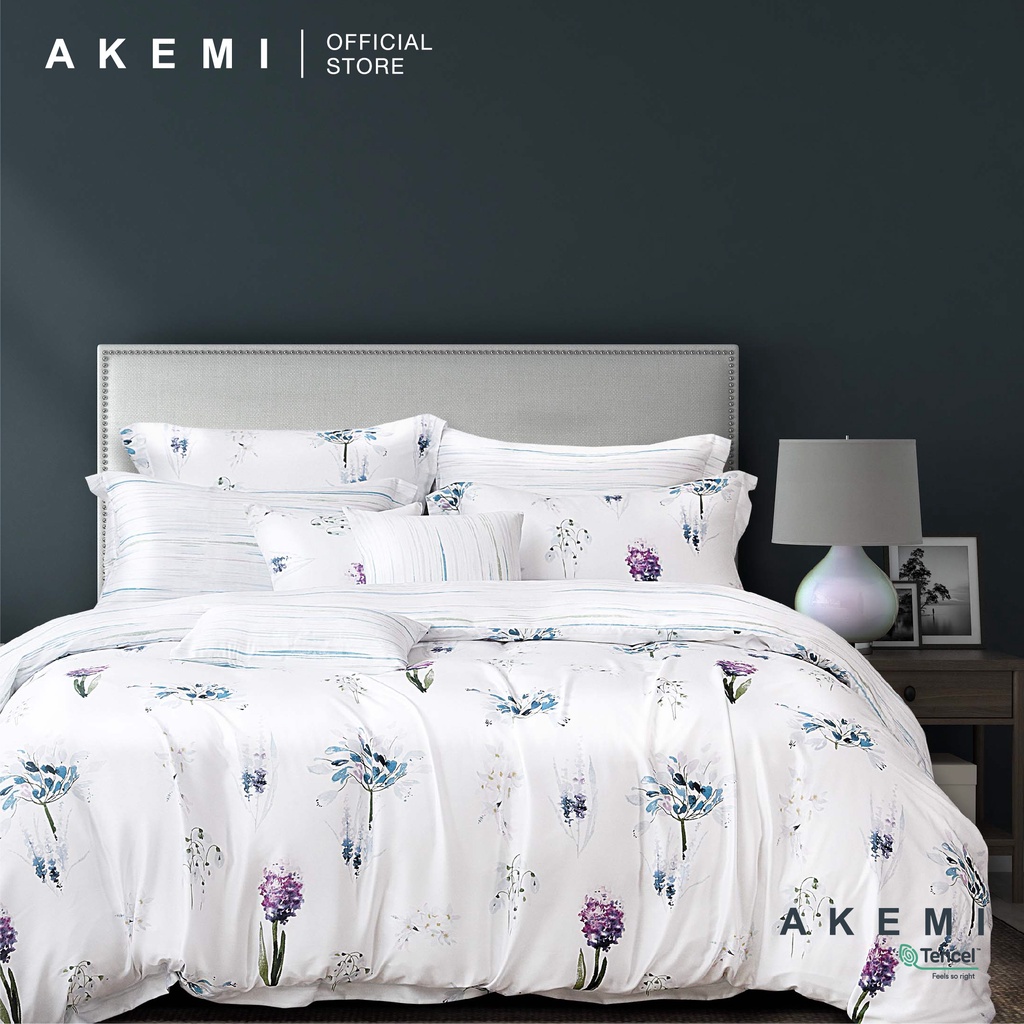AKEMI Tencel Modal Ardent Nelophy (Fitted Sheet Set) Shopee Singapore