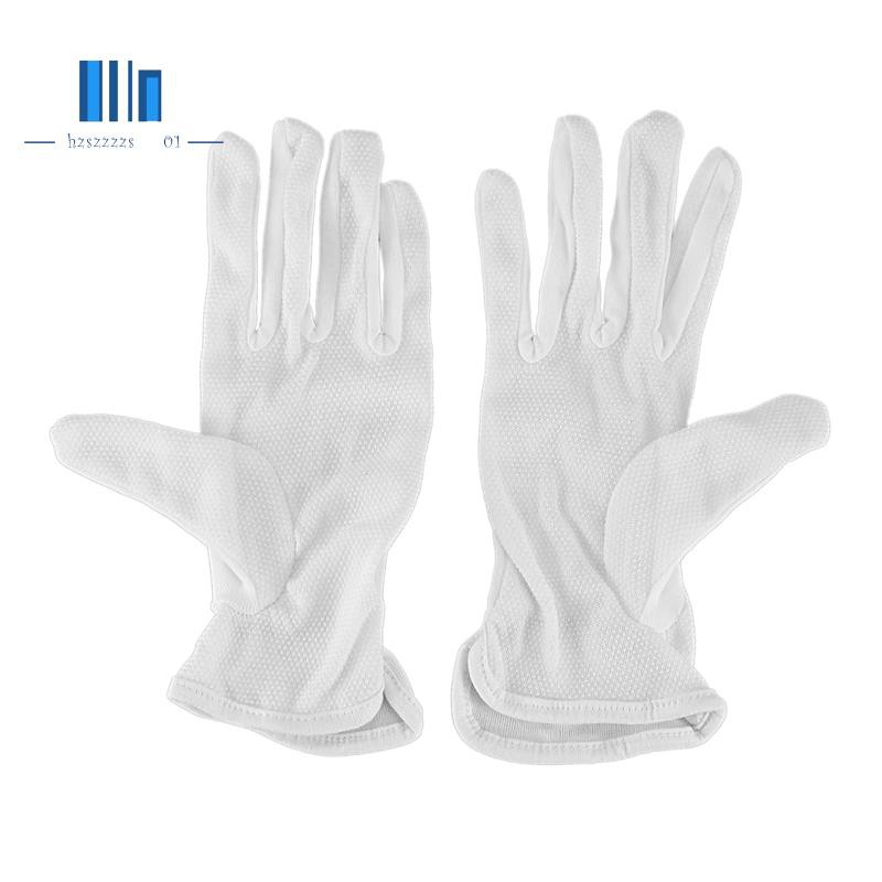 long fabric gloves