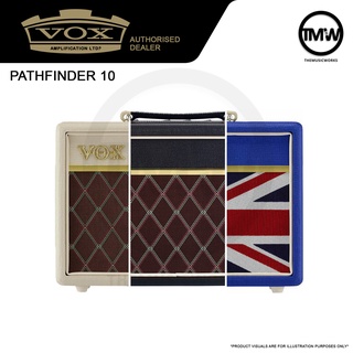 [LIMITED STOCKS/PRE-ORDER] Vox Guitar Amplifier Pathfinder 10 Solid State Practice Amp 10W Black Cream Brown Union Jack