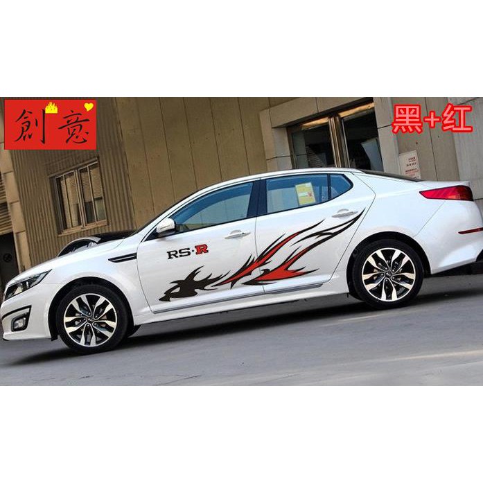 Exterior Accessories 3D Stereo Chrome Car Sticker for KIA Optima K5 GT ...