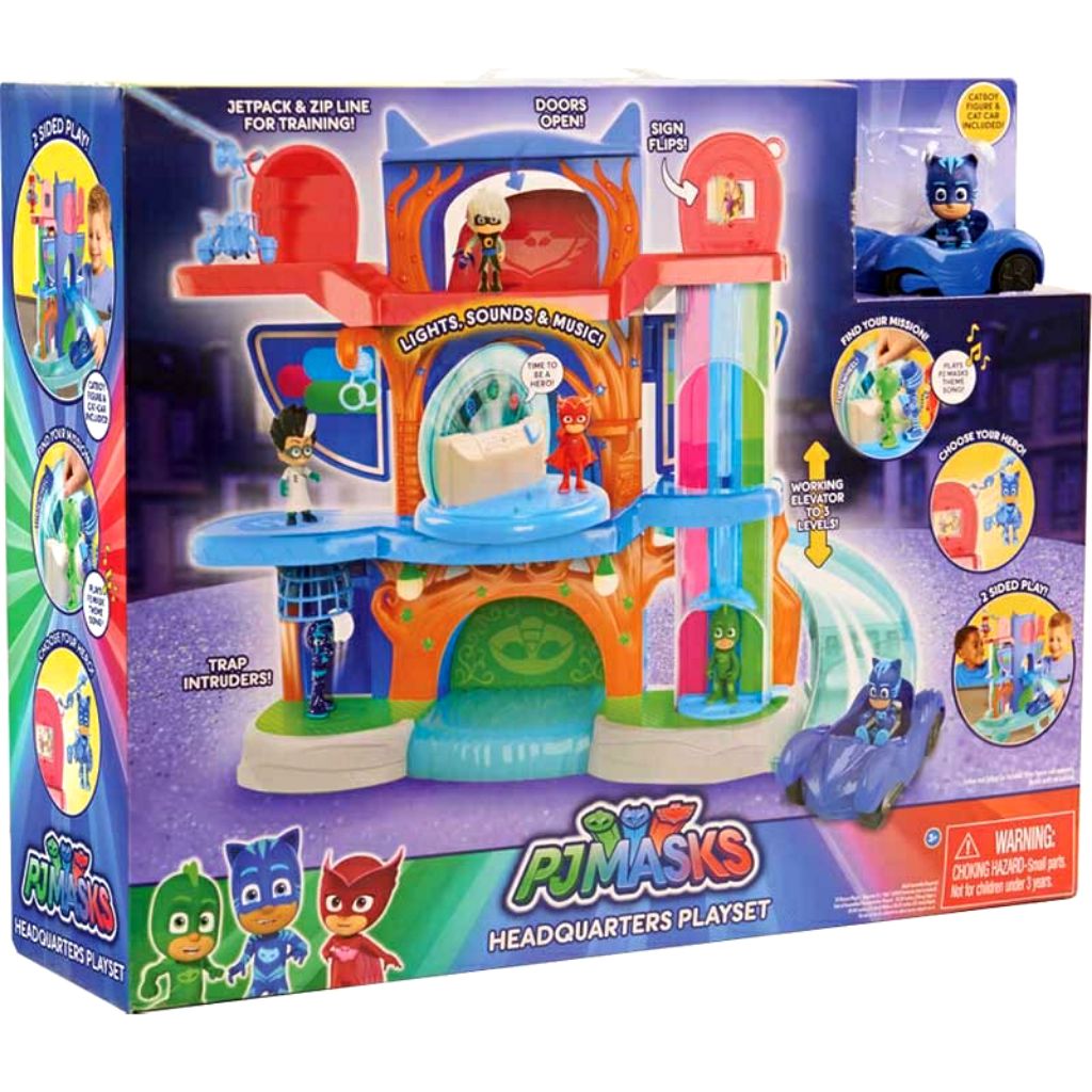 PJ Masks Deluxe Headquarters Playset Shopee Singapore