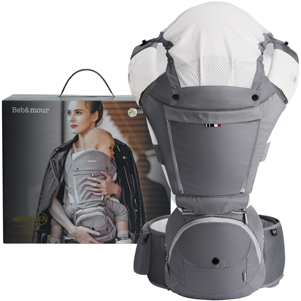 Bebamour Foldable Baby Carrier Hip Seat 6 in 1 Ergonomic Baby Carrier  Backpack | Shopee Singapore