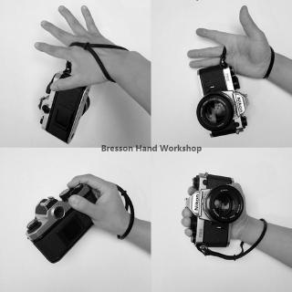 BHW camera wristband leather hand rope head layer cowhide micro single Fuji X100V Sony Canon Leica retro accessories