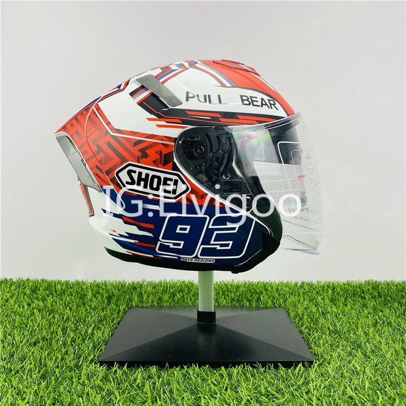 Shoei X14 Half Helmet Lucky Cat Double Lens Half Helmet Shoei X14 Half Helmet Lucky Cat Double Lens Half Helmet