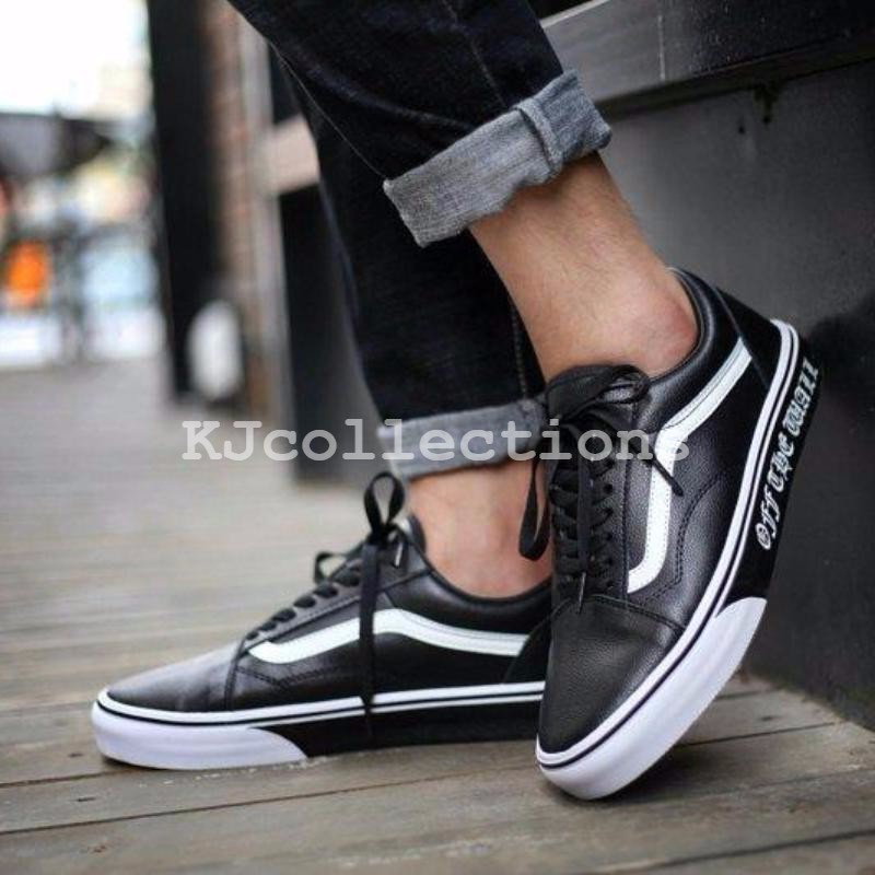 vans old skool leather