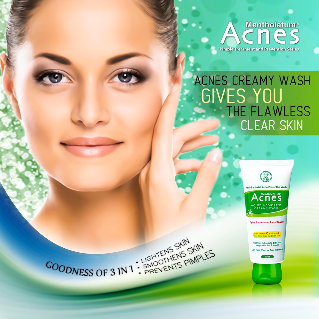 acnes creamy face wash