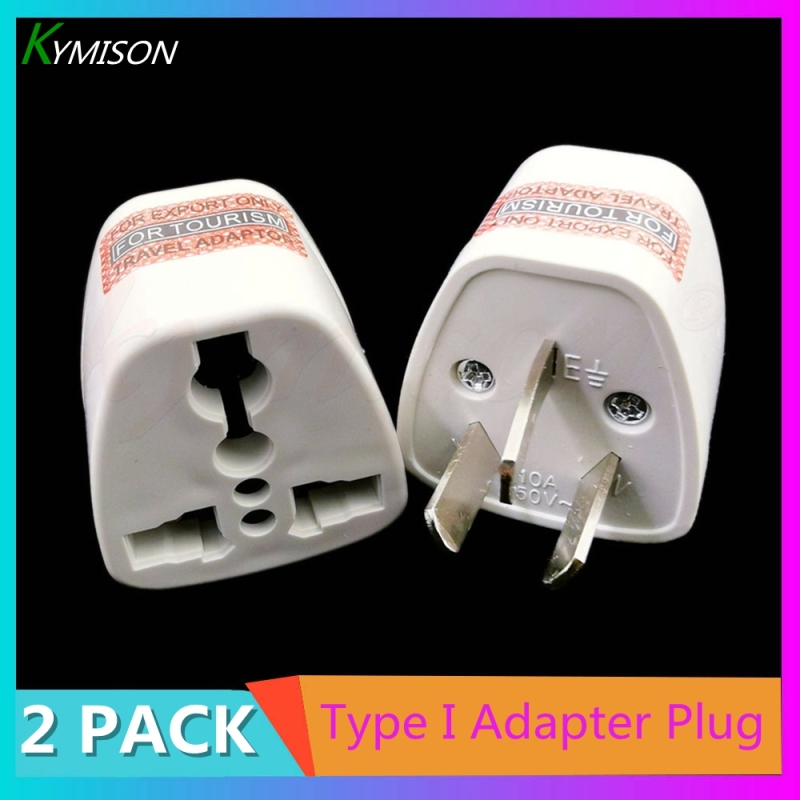 2pcs Australia Standard 3 Pins Conversion Plug, Universal To AU New ...
