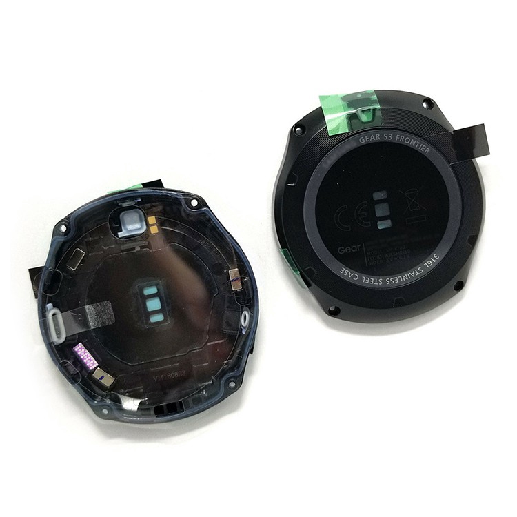 Genuine Samsung Gear S3 Frontier Sm R760 Sm R765 Back Case Rear Glass Cover Gh a Shopee Singapore