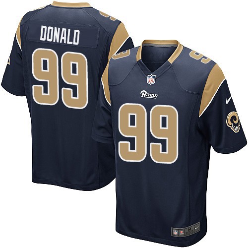 rams white and blue jersey