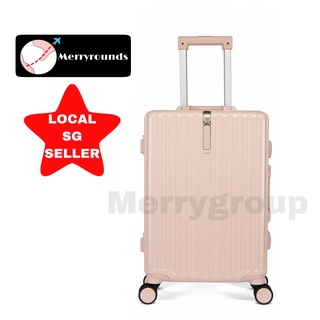 New Slim Frame TSA Approved Lock Aluminium Alloy Frame Travel Luggage Suitcase Bag 20 24 26 28 Inch