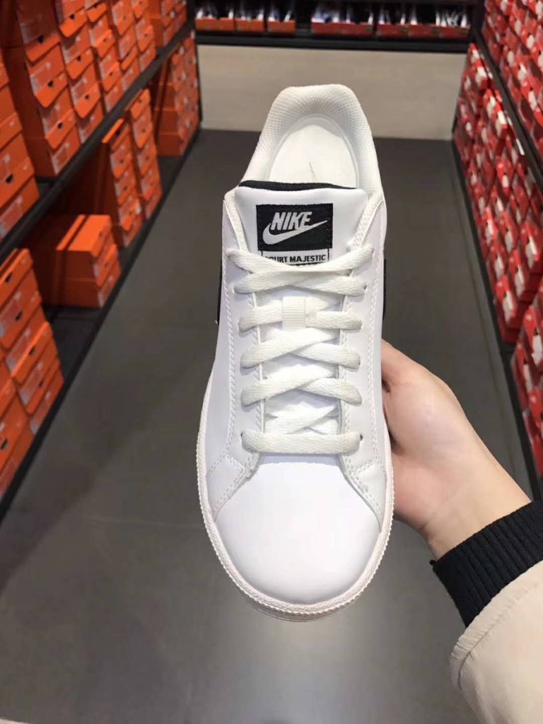 nike court majestic leather white
