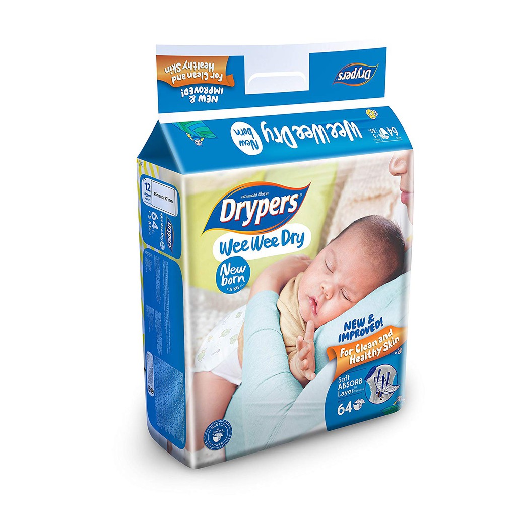 pampers newborn drypers