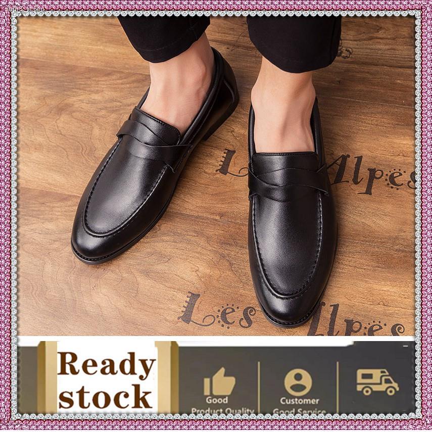 Leather Shoes For Men Formal Shoes Men Kasut Kulit Kasut Kulit Lelaki Kasut Formal Kasut Loafer Lelaki 皮鞋 Casual Leath Shopee Singapore