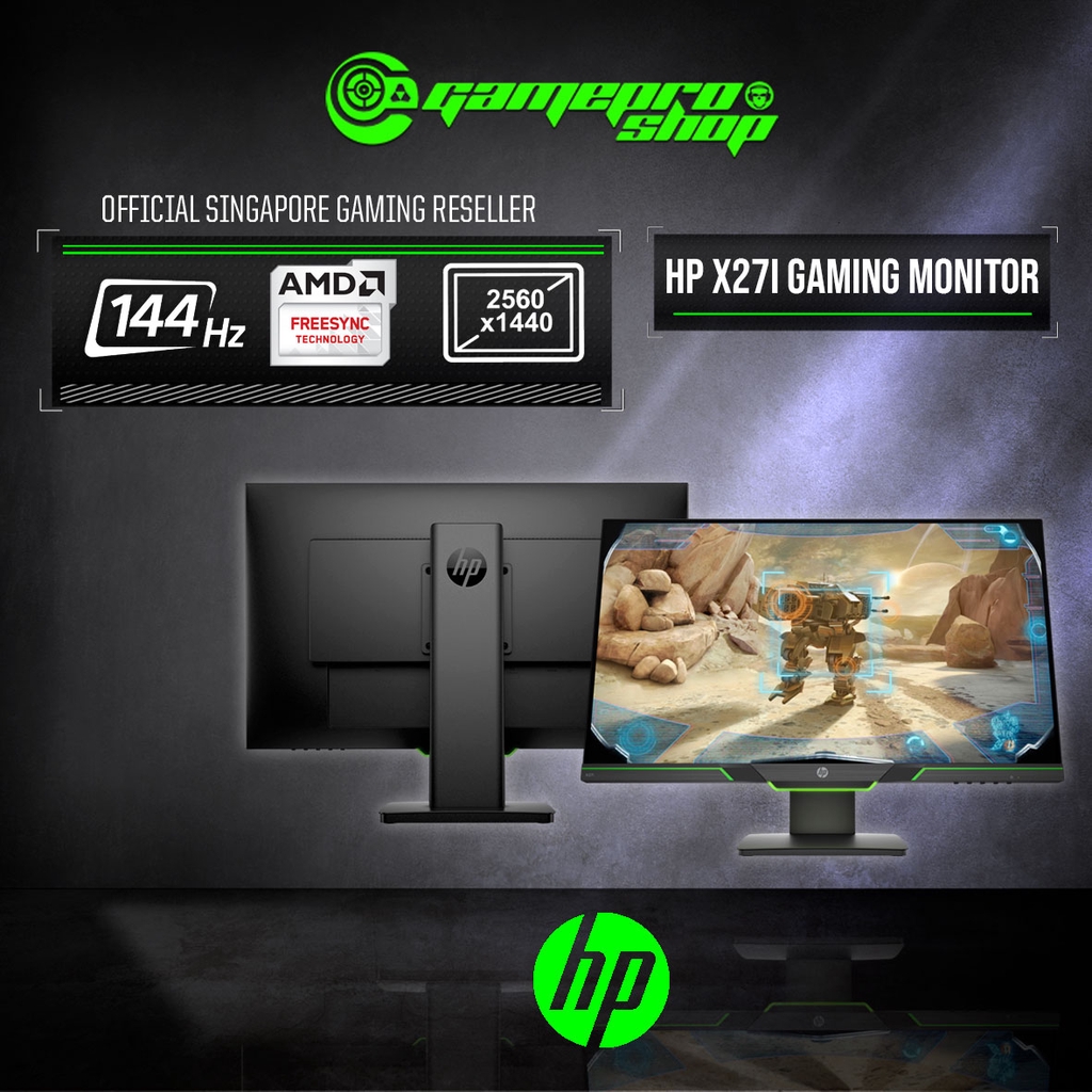 Настройка монитора hp x27i gaming