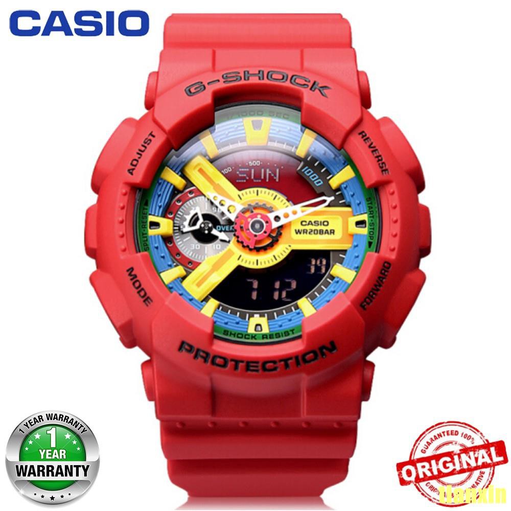 g shock red original