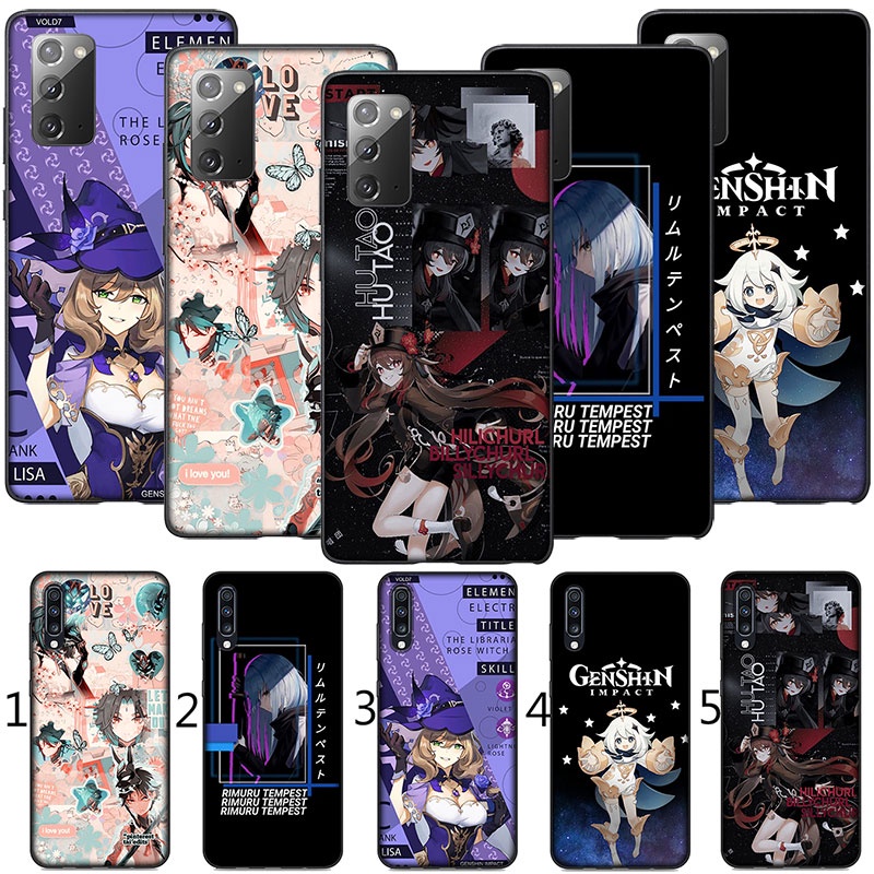 Samsung Galaxy A10 A10s 0 0s 0e A30 A30s 0 0s A50 A50s Soft Case Dm84 Genshin Impact Game Protective Shell Cover Shopee Singapore