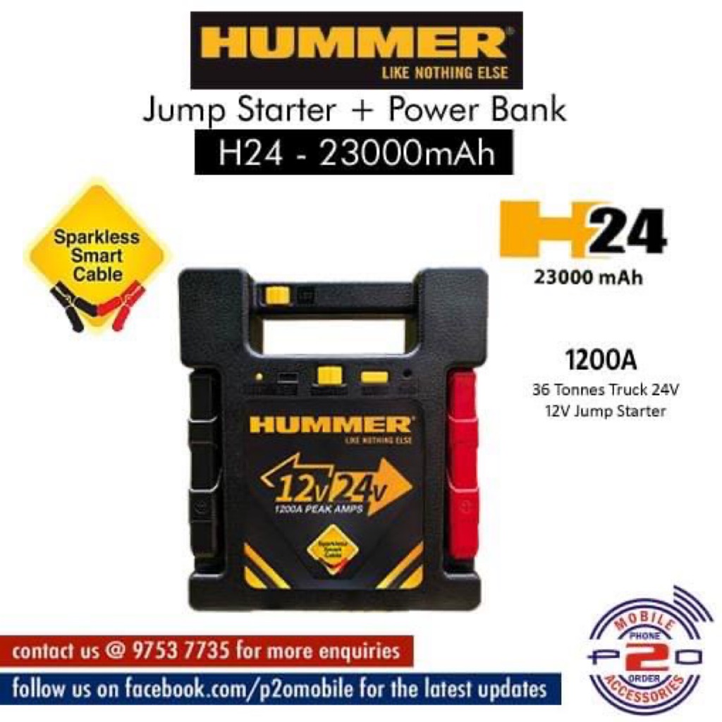 hummer h24 jump starter