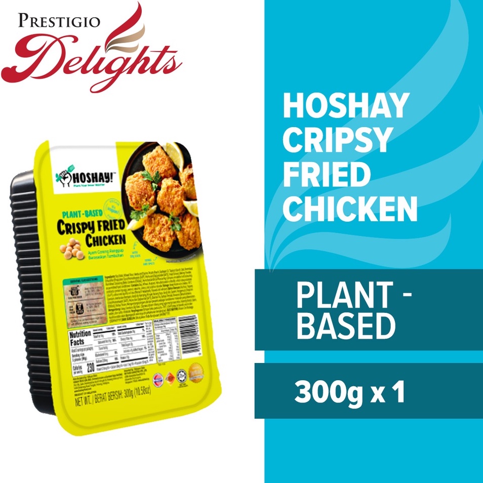 Hoshay Vegan PlantBased Crispy Fried Chicken 300g Shopee Singapore
