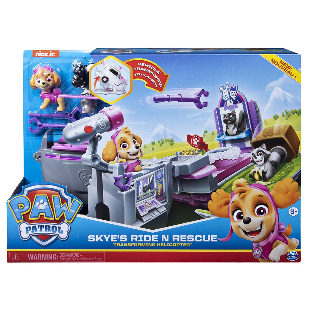 paw patrol ride and rescue vehicle