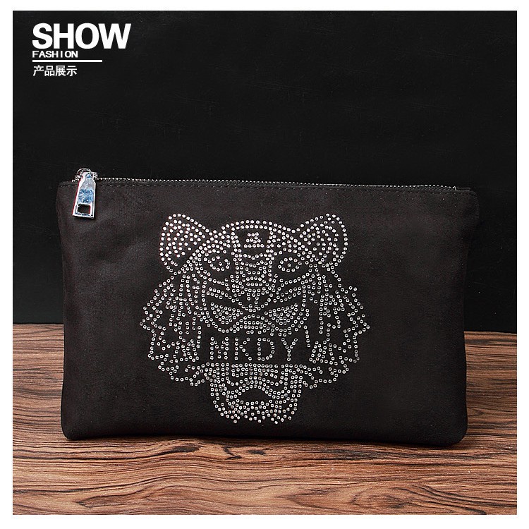 branded men clutch