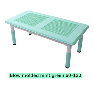 plastic lego table with storage