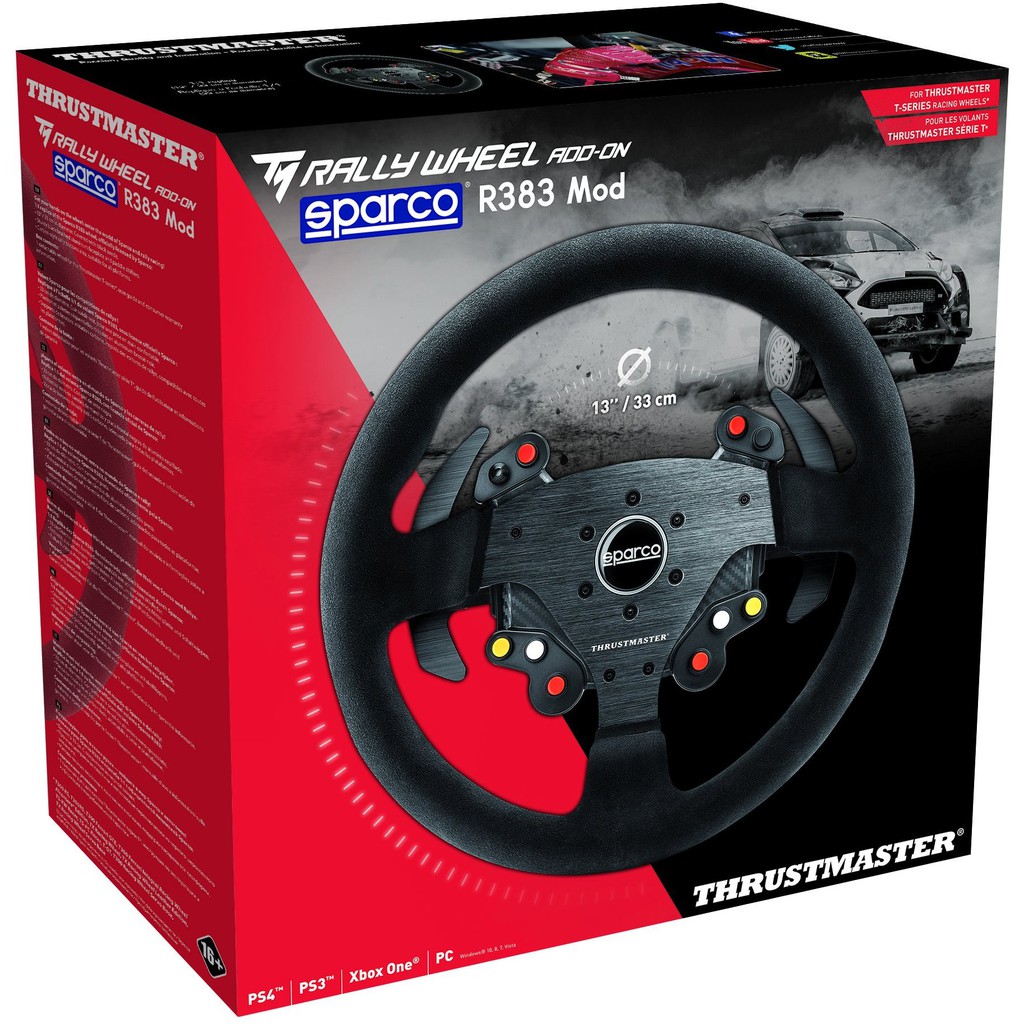 Thrustmaster Tm Rally Wheel Add On Sparco R383 Mod Pcps3ps4xb1