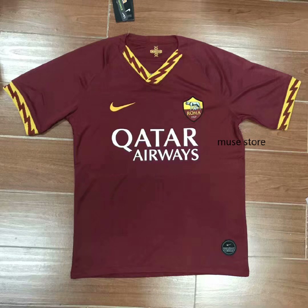 roma football club jersey