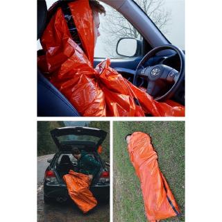Portable Emergency Sleeping Bag / Waterproof First Aid Survival Camping Hiking Travel Bags / Outdoor PE Aluminum Film Tent #5