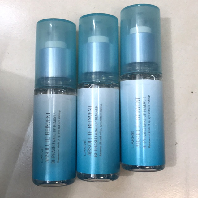 lakme absolute bi phased makeup remover