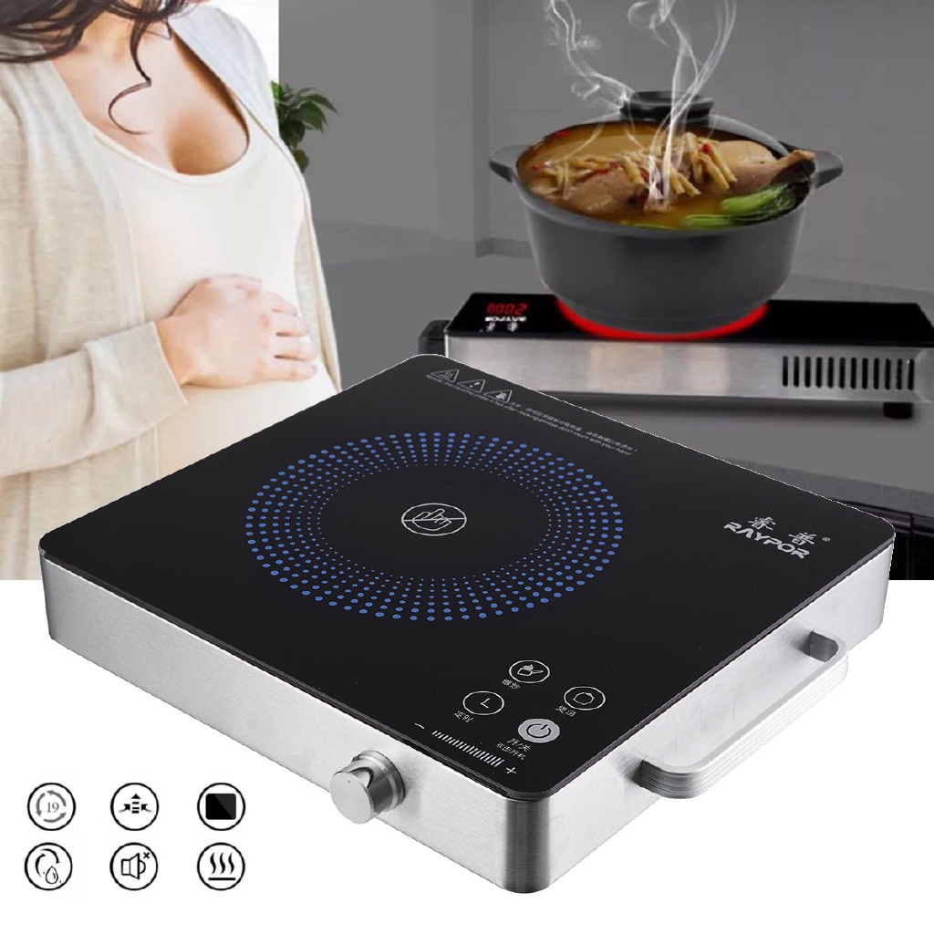 2200w 220v Electric Kitchen Induction Cooktop Burner Portable