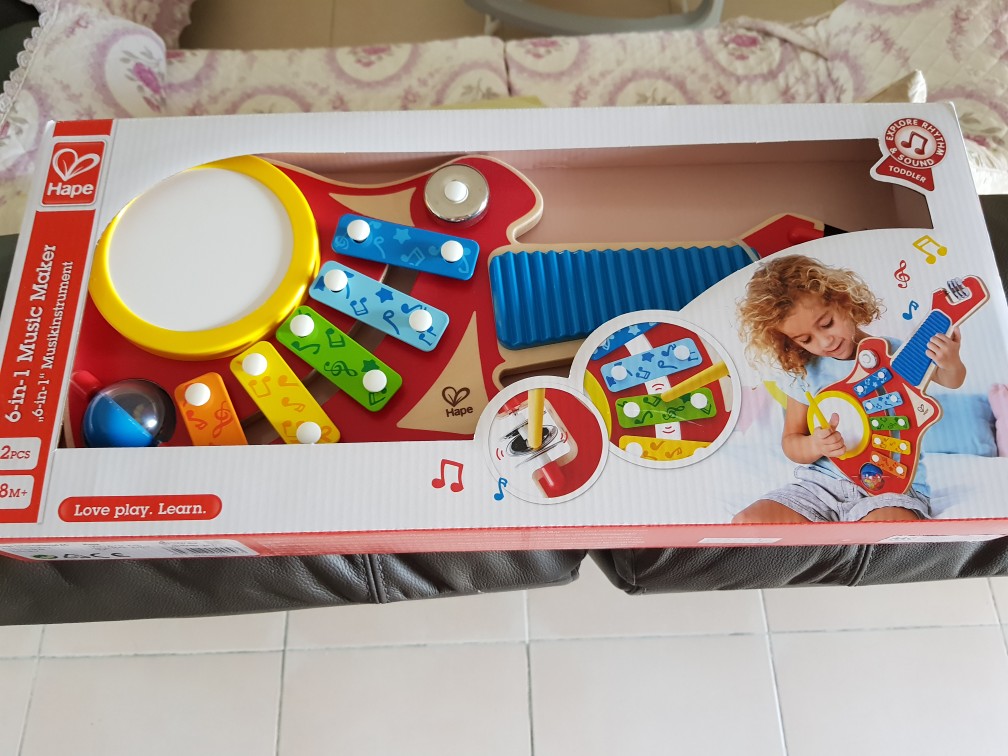 hape 6 in 1 music maker