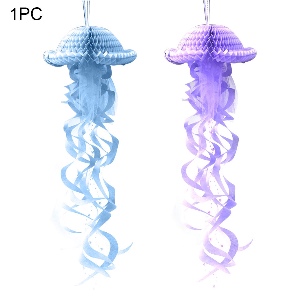 Jellyfish Swirls Diy Craft Event Mermaid Birthday Kids For Party