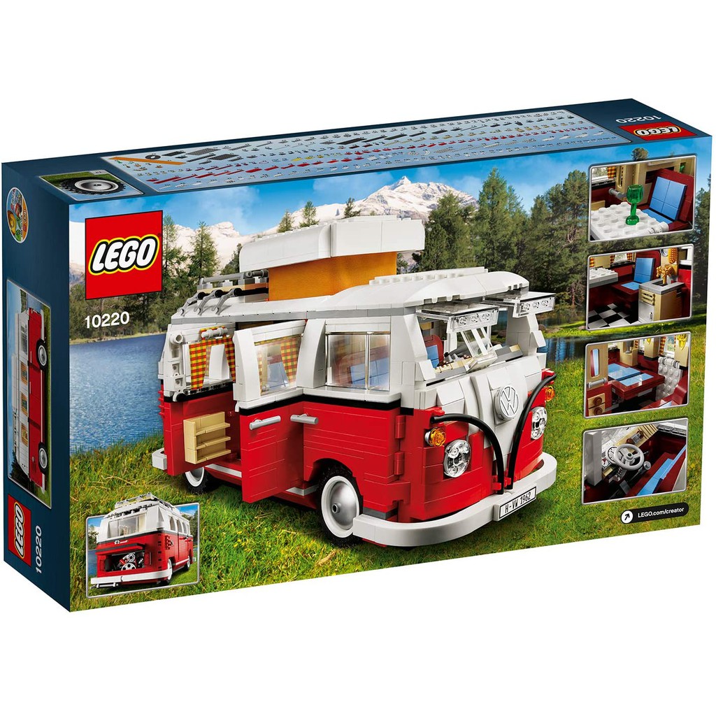 Sealed in Box LEGO Volkswagen T1 Camper Van Item:10220 Hard To Find 