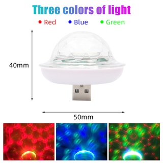 Sound Activated Party Lights / RGB DJ Disco Ball Lighting / Mini High Quality Strobe Lamp / Stage Par Light for Home Room Dance Parties Bar Karaoke Xmas Wedding Show Club #7