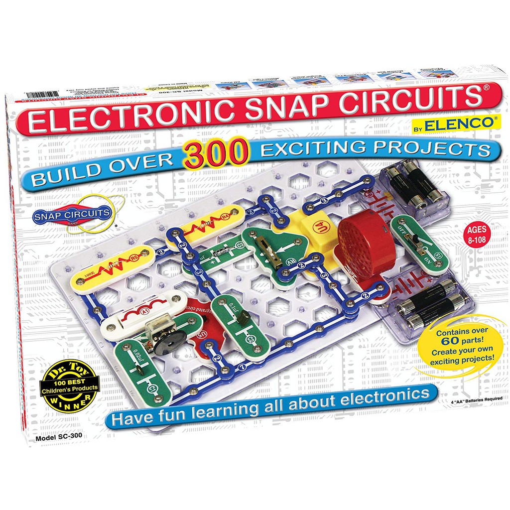 Snap Circuits 300 In 1 Shopee Singapore