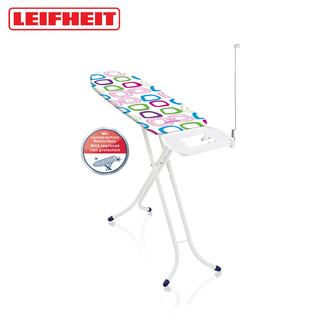 Leifheit Strong & Sturdy Classic Ironing Board with Large Iron Tray