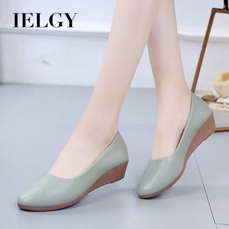 wedge heels for work