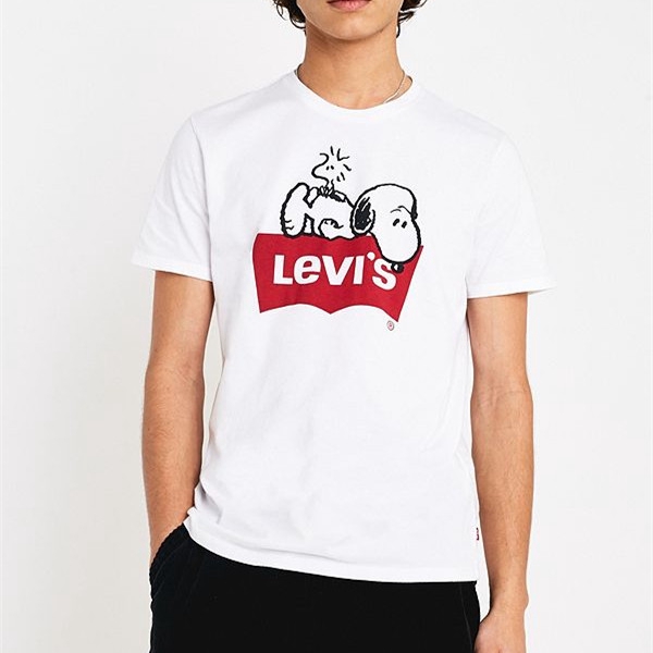 t shirt levi's snoopy