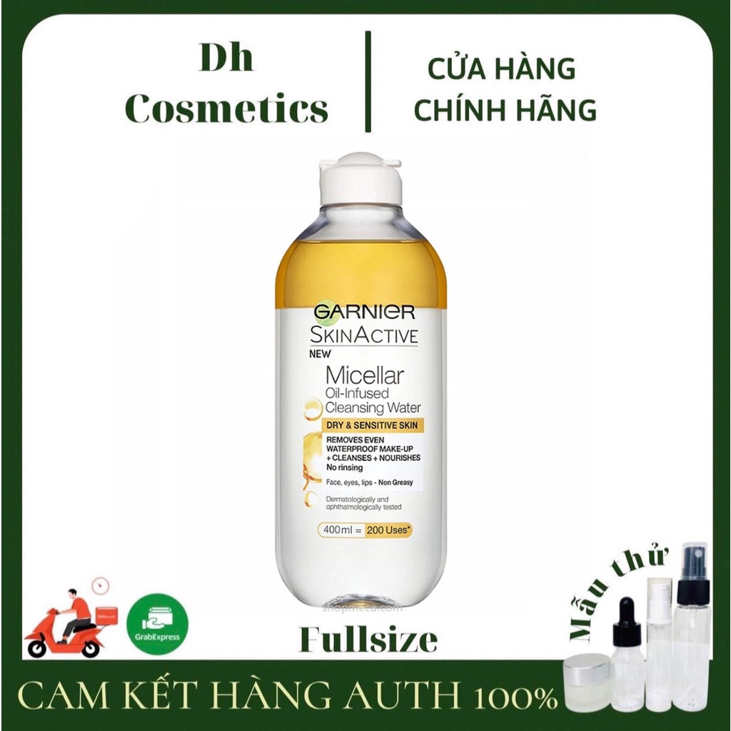 Garnier micellar Yellow Oil Makeup Remover 400ml Shopee Singapore