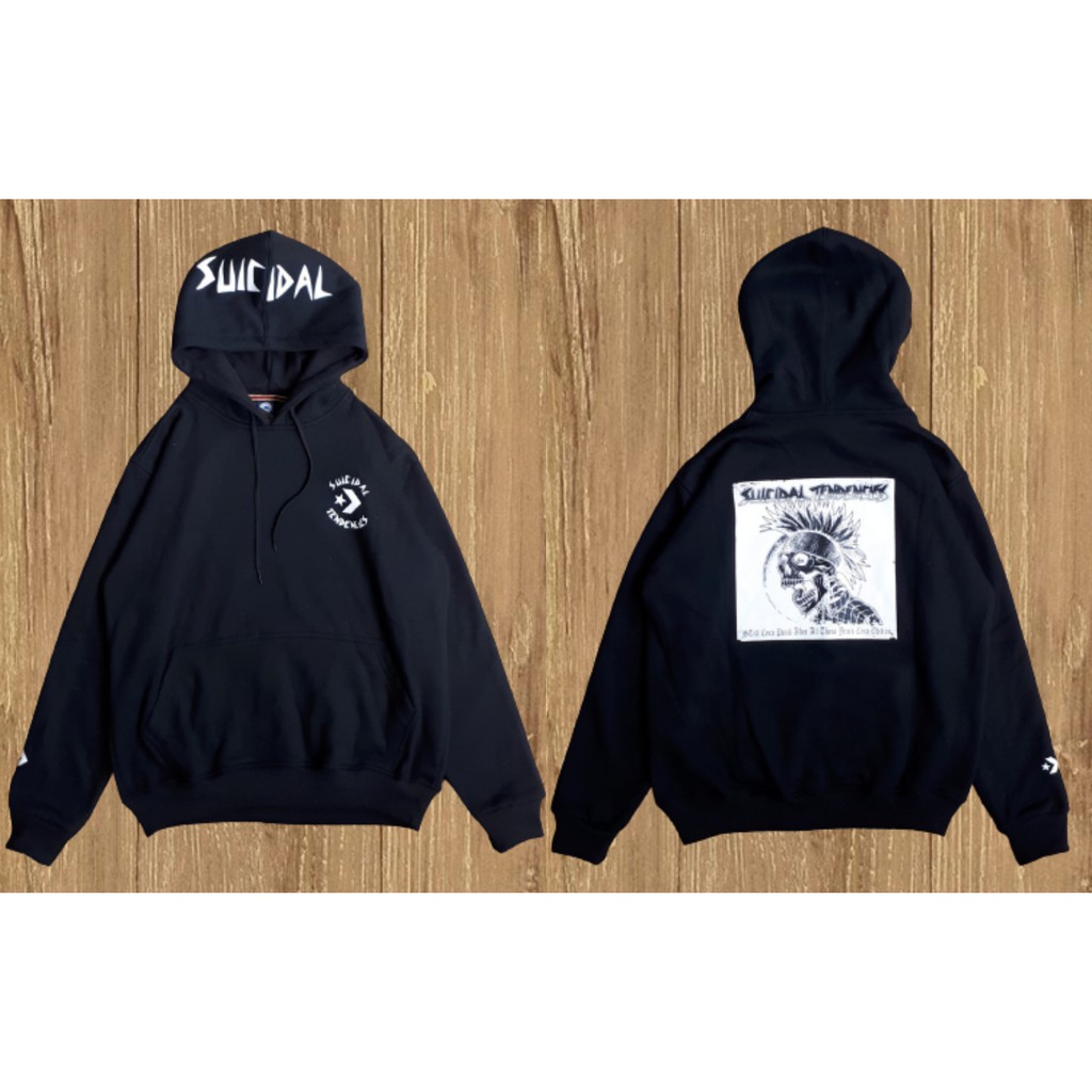 converse suicidal tendencies hoodie