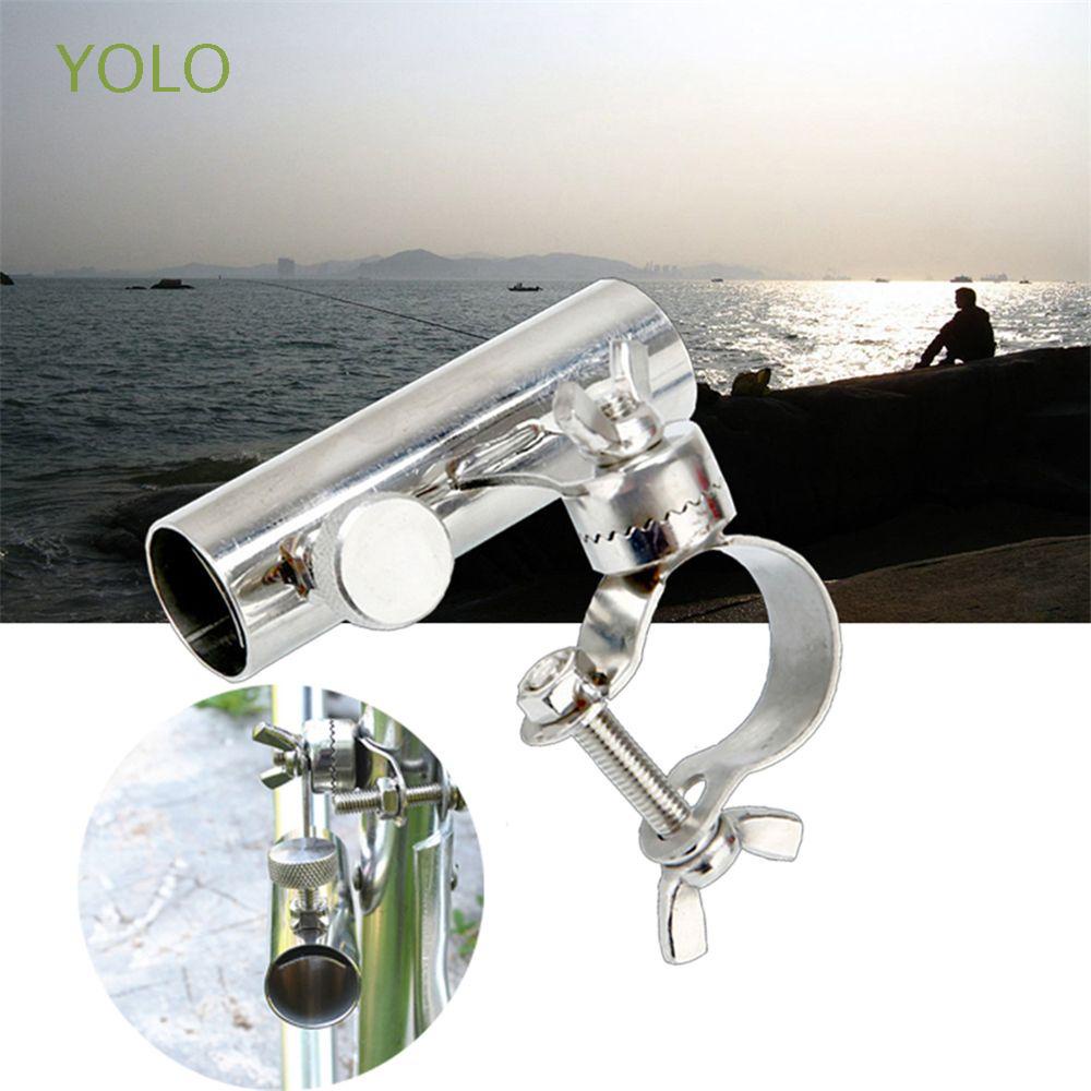 YOLO Rod Holder Stainless Steel Durable Stand Chair Mount for Fishing Chair Bracket