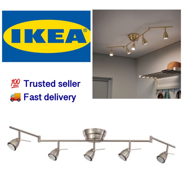 Ikea Barometer Ceiling Track Lamp, Ikea Light Fixtures Ceiling Installation