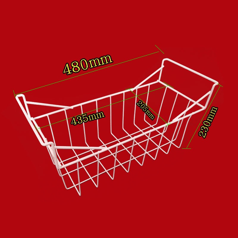 Freezer Basket Basket Food Basket Freezer Mesh Basket Food Basket Hanging Basket Small Shelf