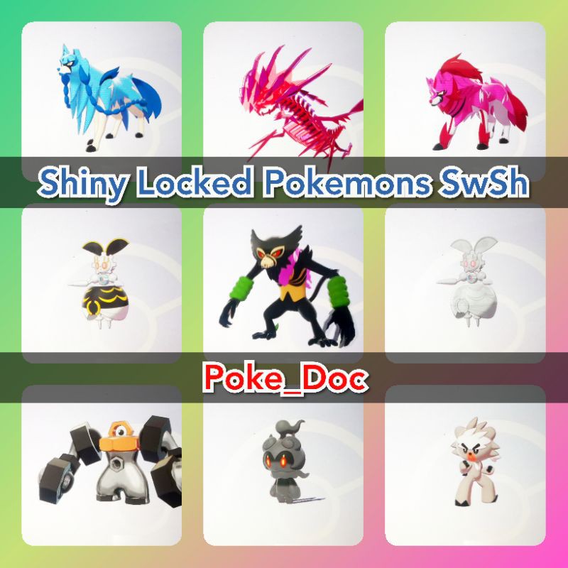 Shiny Locked Sword Shield Pokemons Shopee Singapore