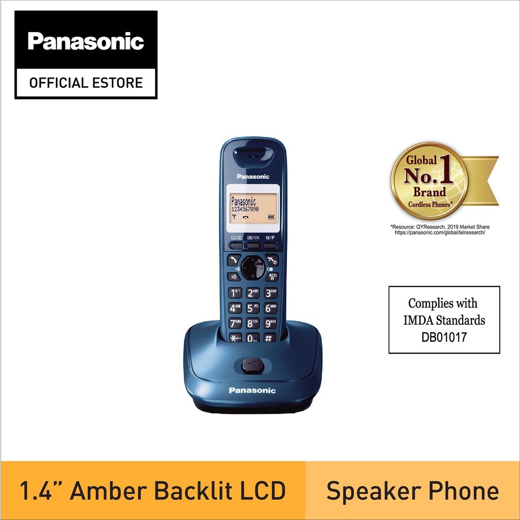 Panasonic Dect Cordless Phone KXTG2511CX Shopee Singapore