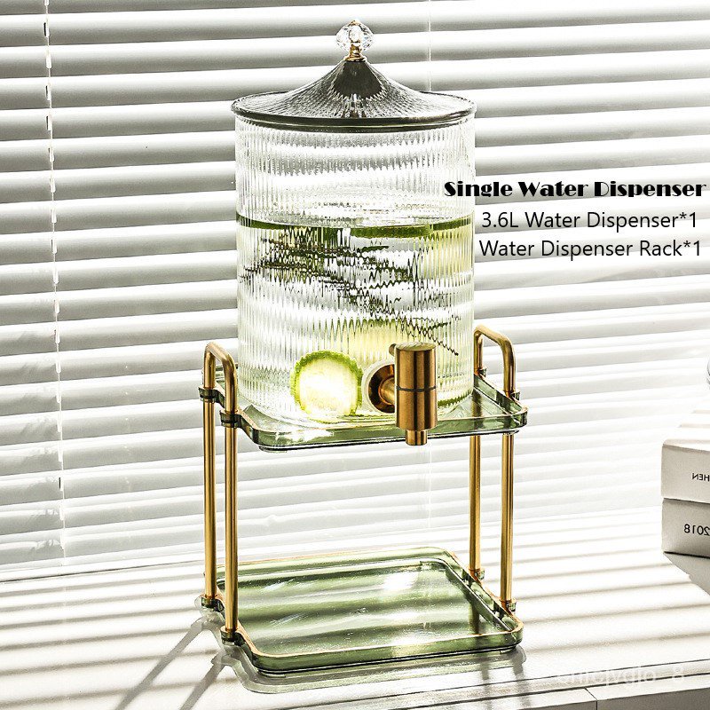 glass water dispenser Vision 3.6L Gravity Water Dispenser Nordic Glass