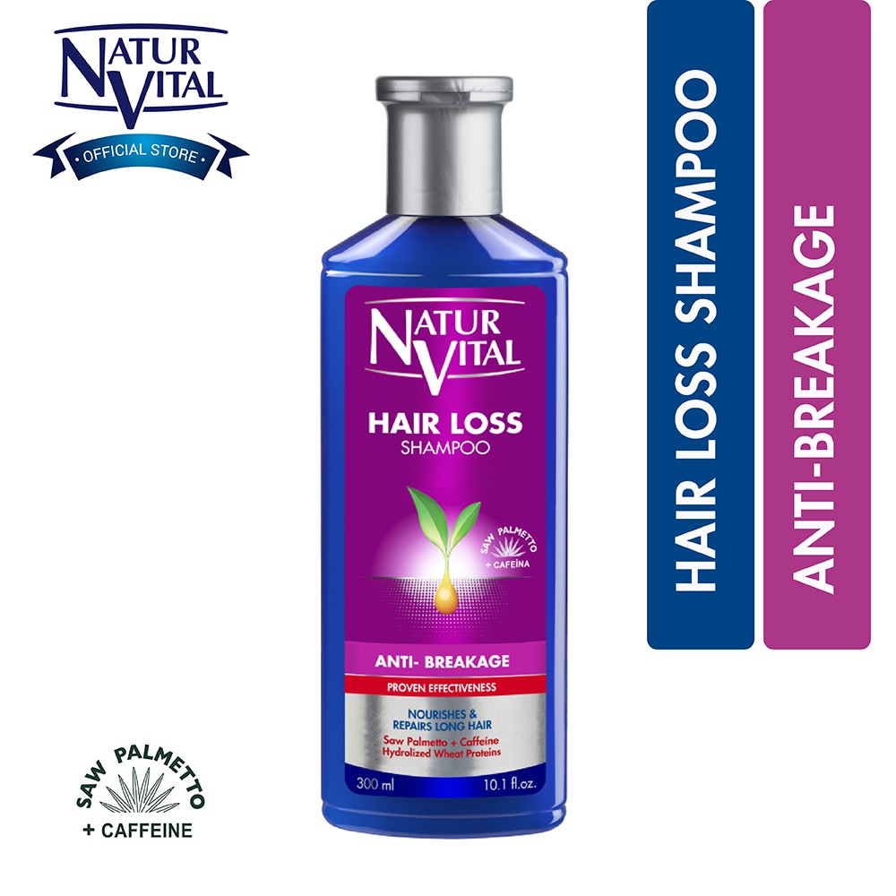 NaturVital Hair Loss Shampoo Anti Breakage (300ml) Shopee Singapore