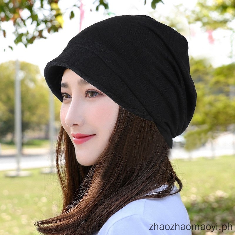 cotton scarf with cap for ladies